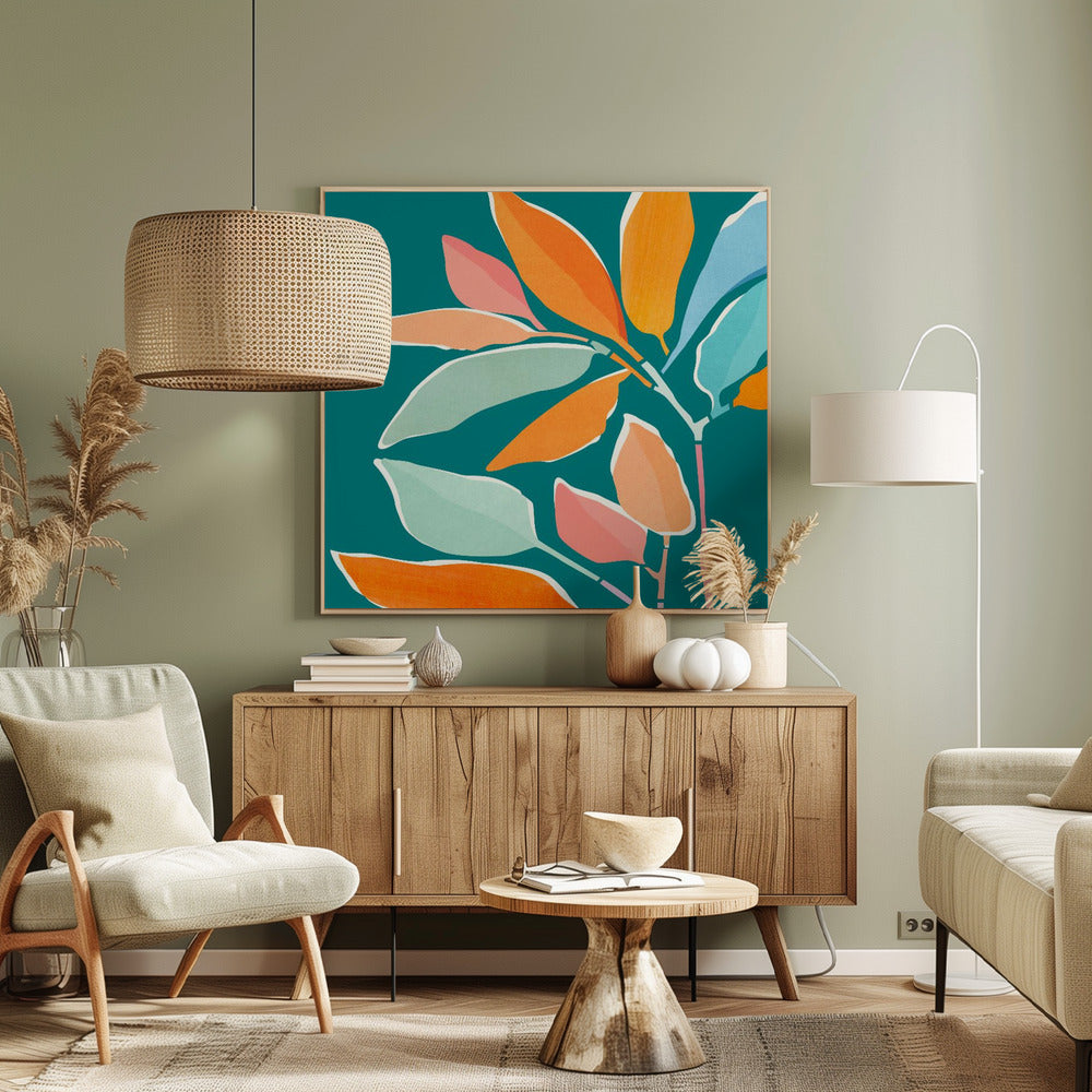 Magisch Regenboogbos | Canvas