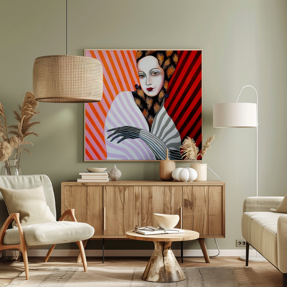 Mevrouw Pauw | Canvas