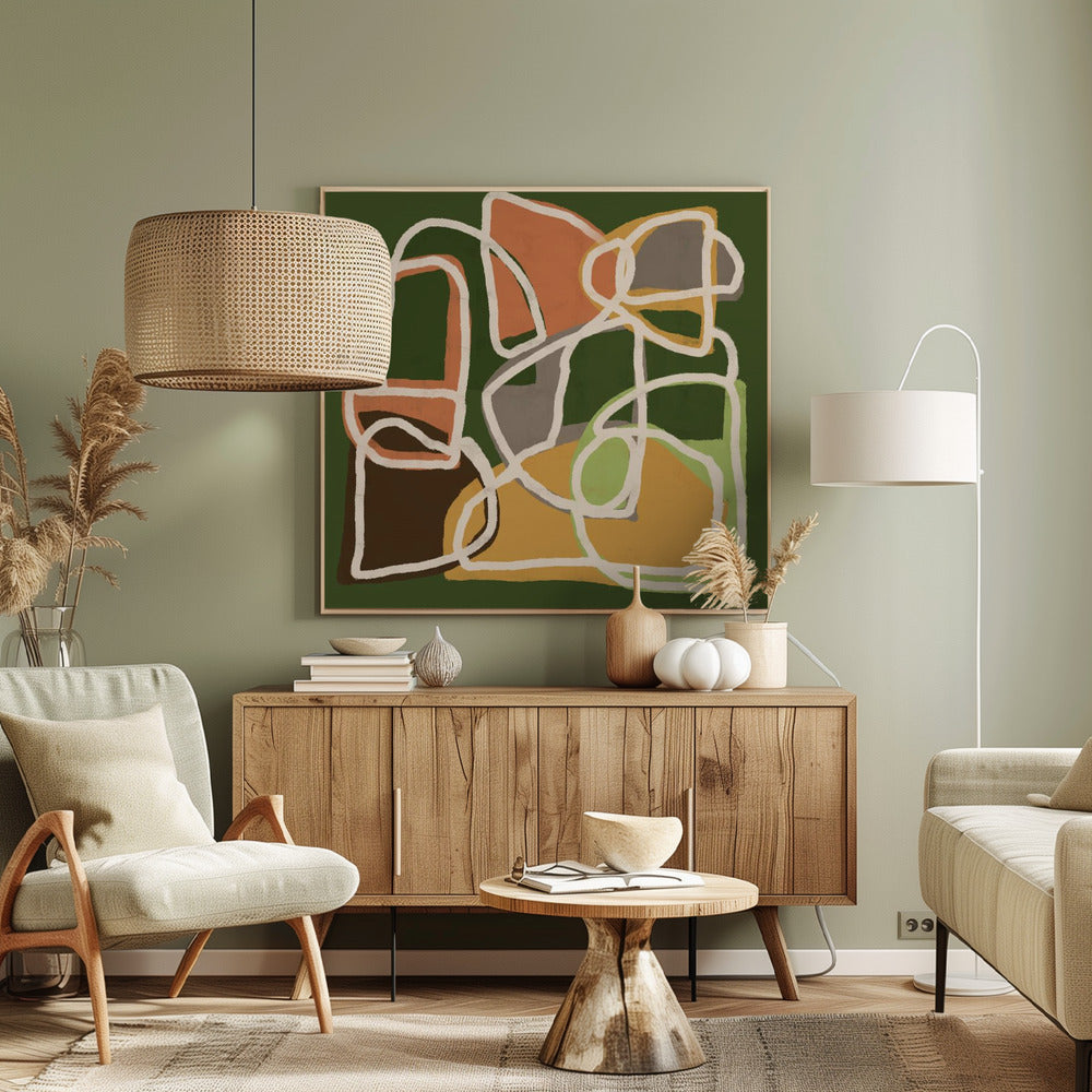 Lijnen en vormen | Canvas