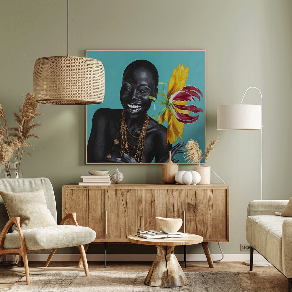 Bloemen doen carnaval | Canvas