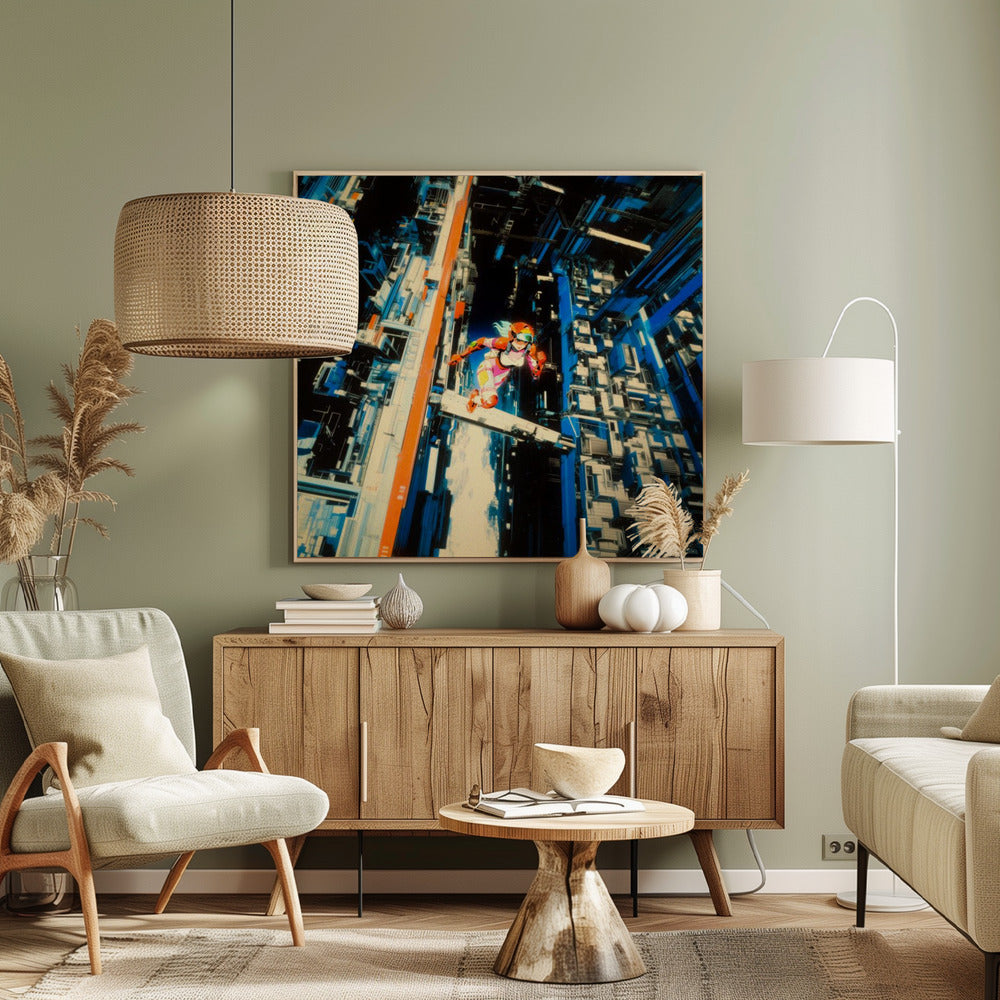 Superheldin | Canvas