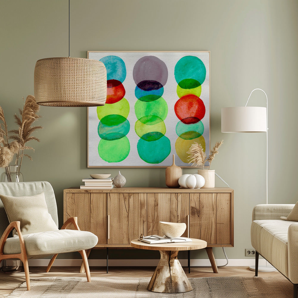 Stippen en vlekken | Canvas