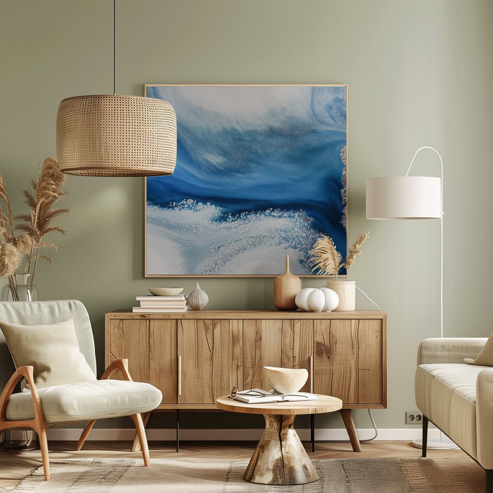 Vierkant - Ondiepe Zeeën - Vierkant 2 | Canvas