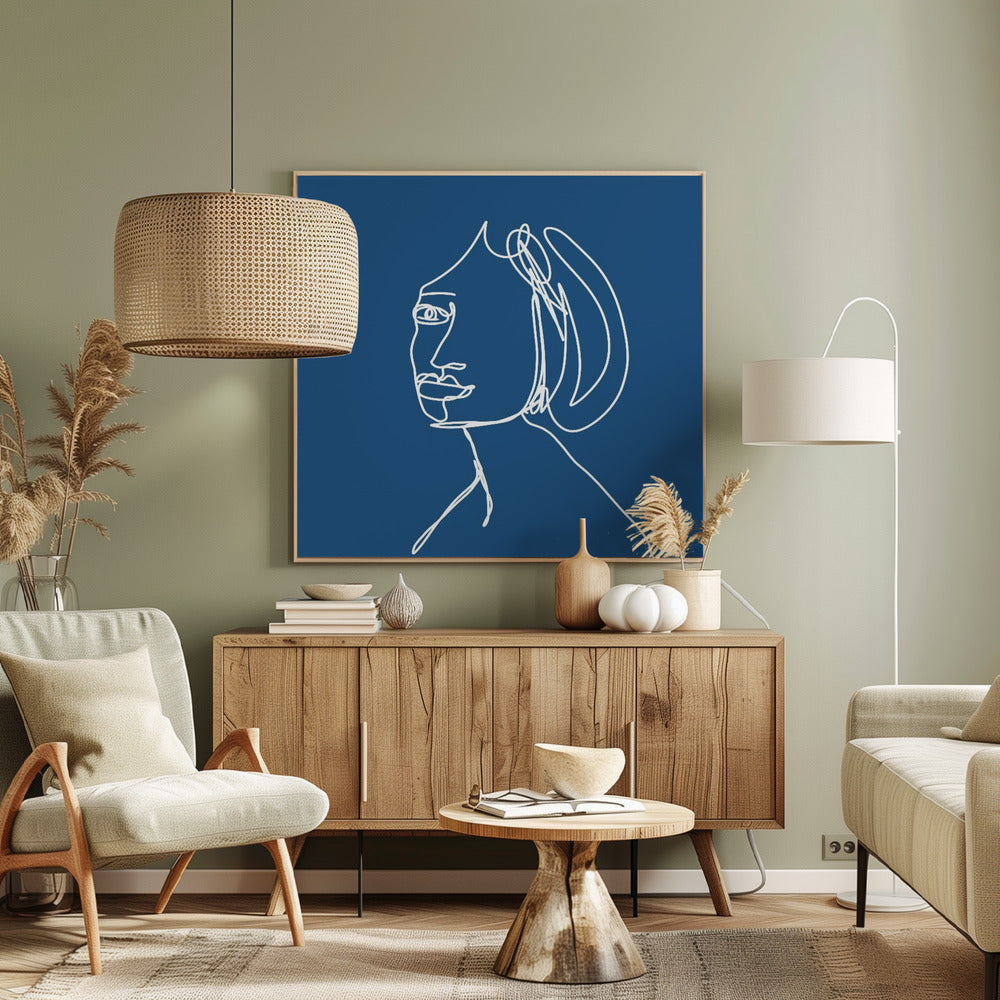 Woman LINE DRAWING | Canvas