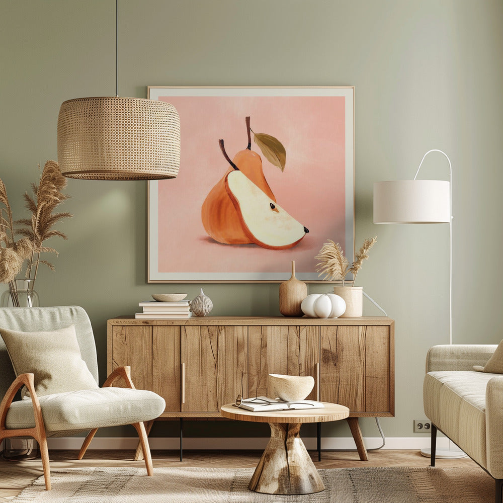 Gestileerde peer | Canvas