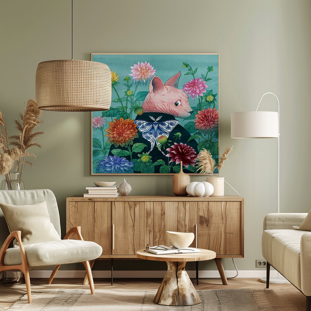 Bloeiend | Canvas