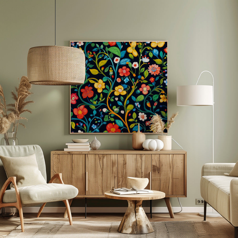 Bloeiende bloesems | Canvas