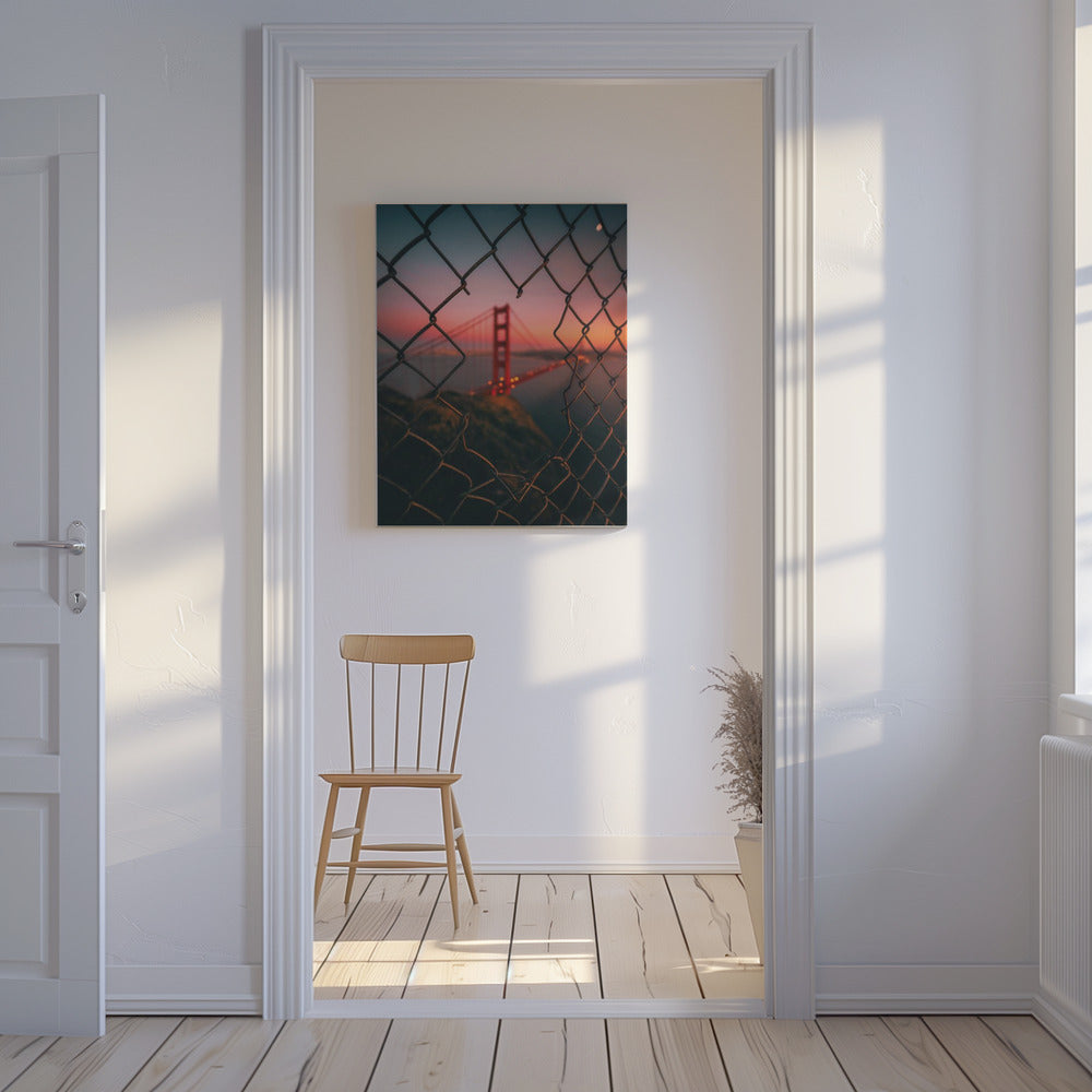Golden Gate Gekooid | Canvas