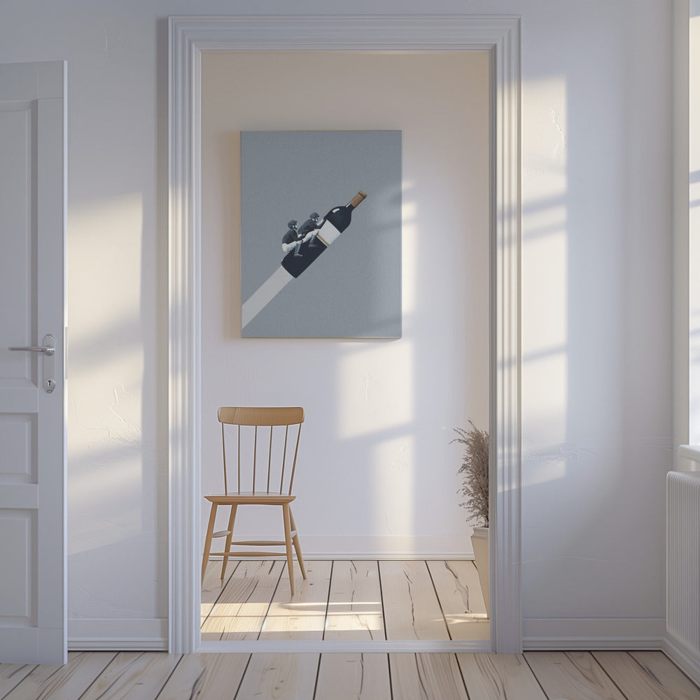 Wij rijden tot zonsopgang | Canvas