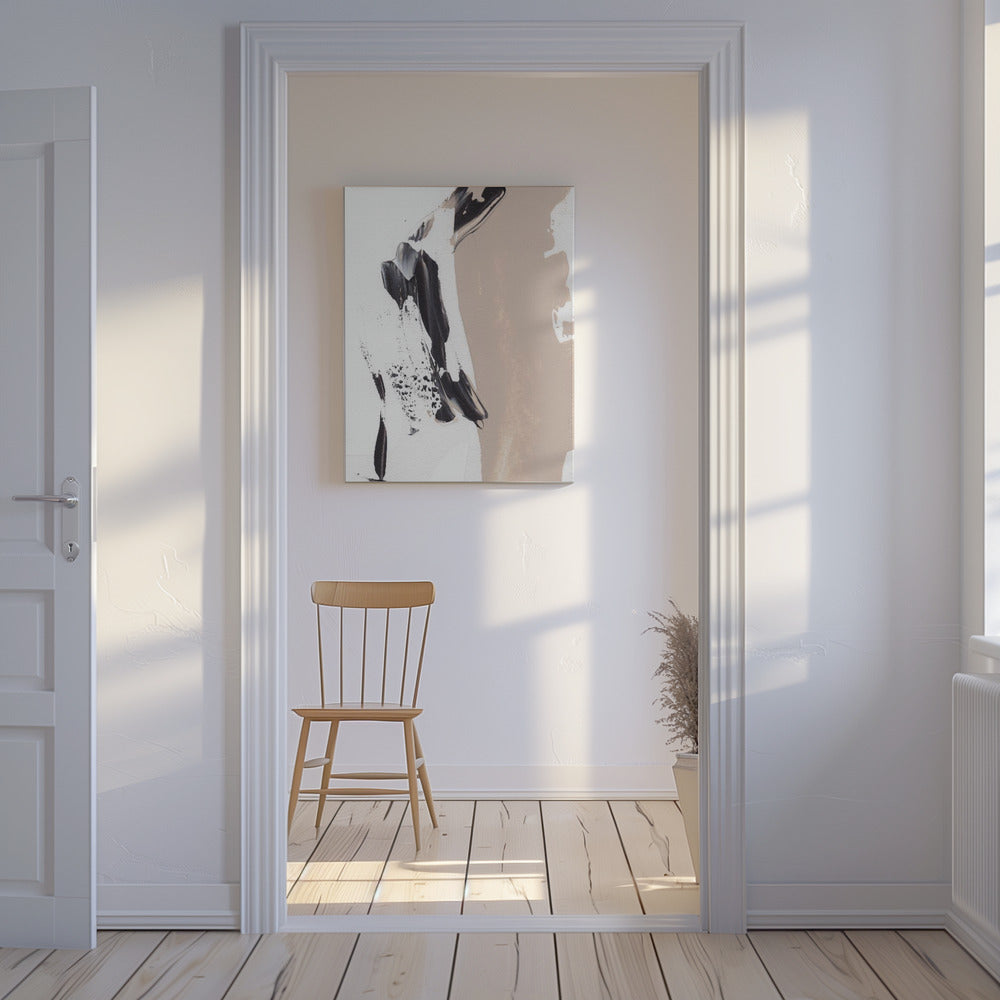 Monochrome Elegance | Canvas