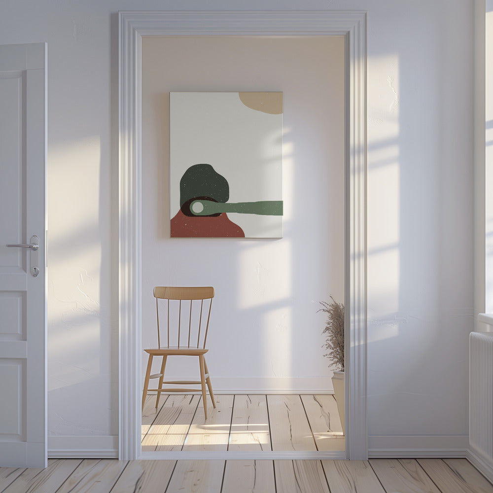 Abstracte compositie 4 | Canvas