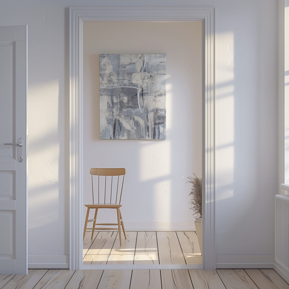 Gedempte tinten met gelaagde texturen | Canvas