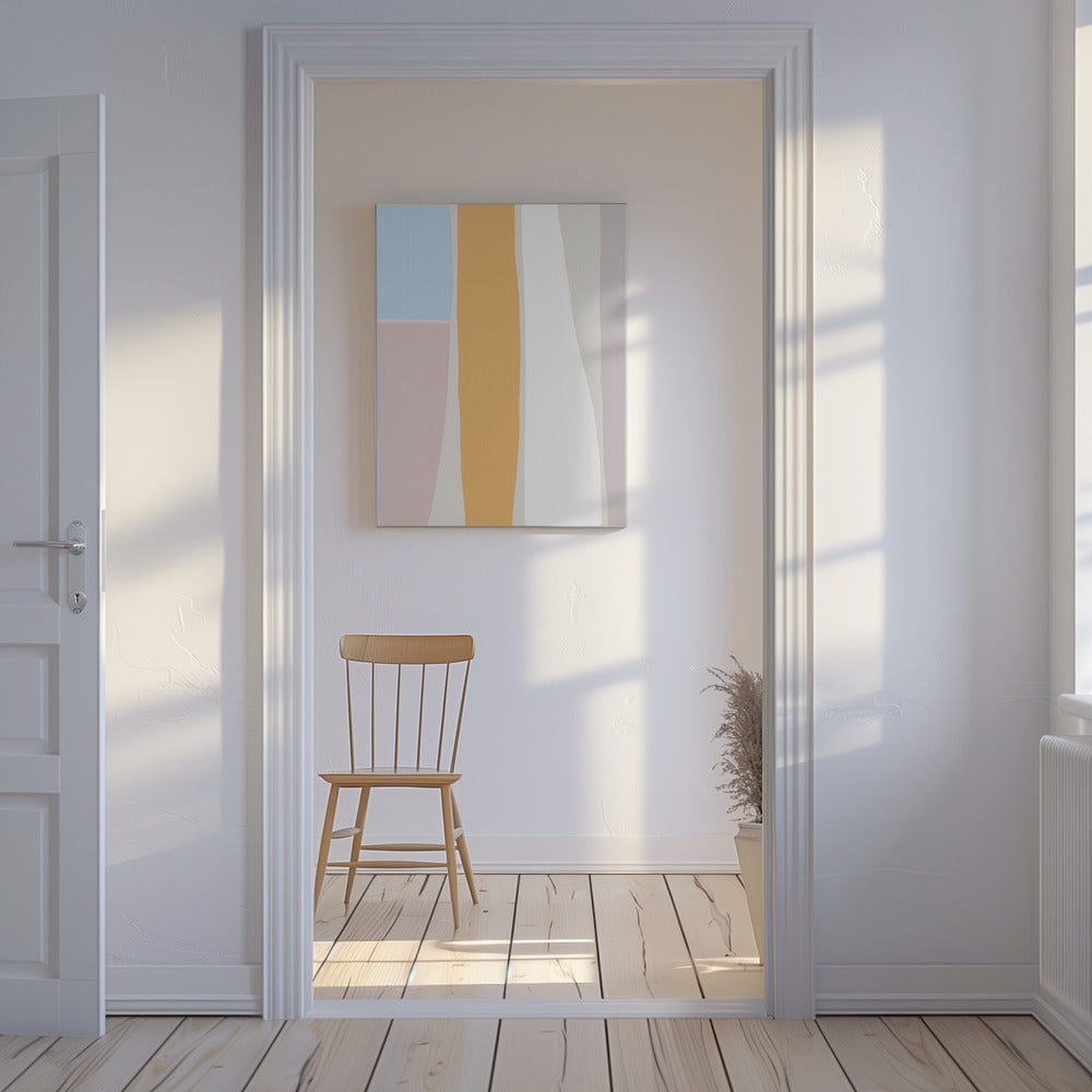Strepen van Kalmte | Canvas