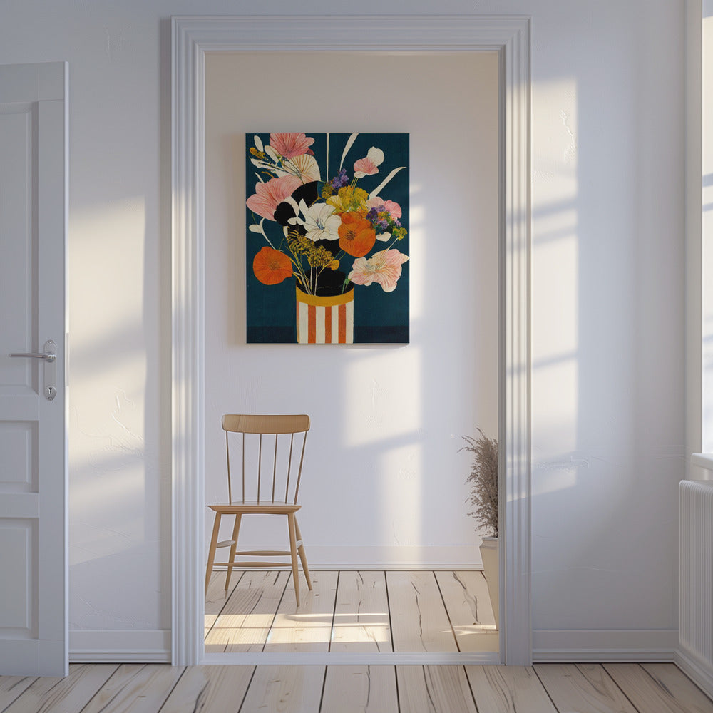Levendige bloesems | Canvas