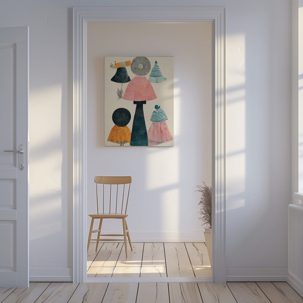 Reuzenpaddestoel | Canvas