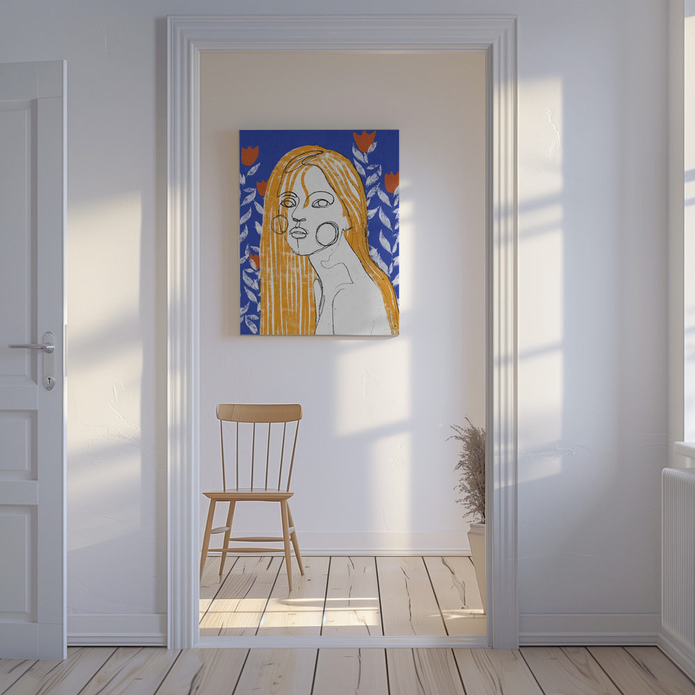 Bloemensereniteit | Canvas