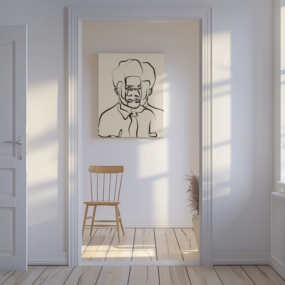 Gelaagde reflecties | Canvas