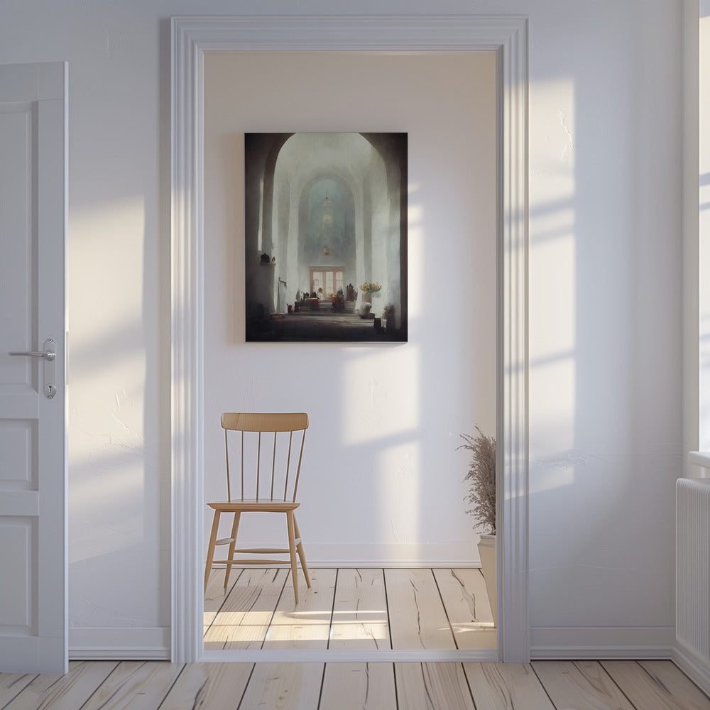 Zonovergoten heiligdom | Canvas