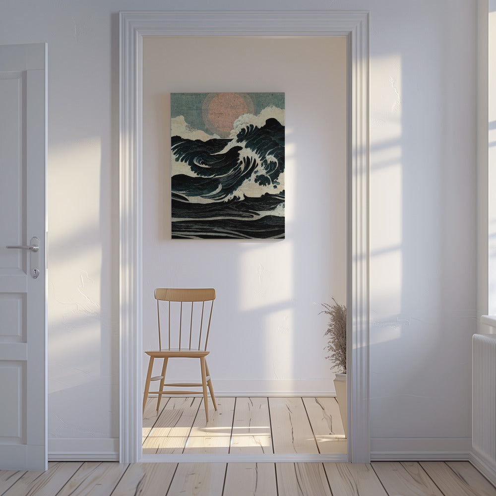 Hemels golvenlandschap | Canvas