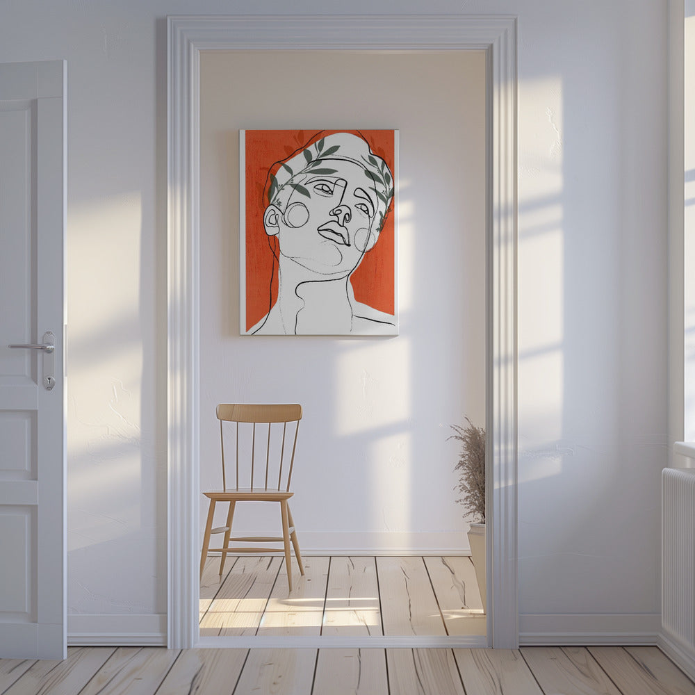 Weelderige Contemplatie | Canvas