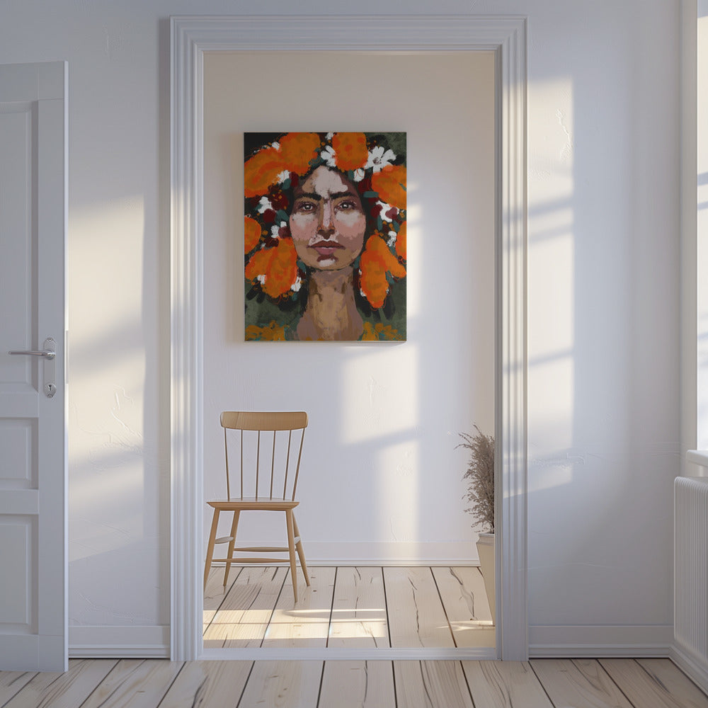Levendige blik | Canvas