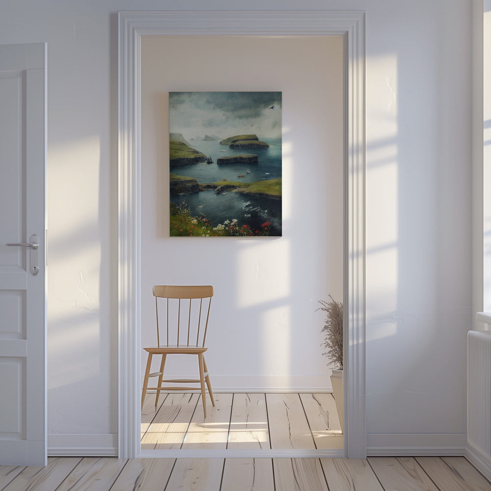 Eilanden van Sereniteit | Canvas