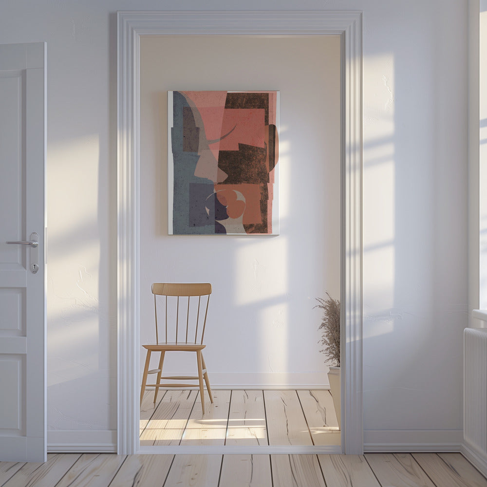 Gefragmenteerde tinten | Canvas
