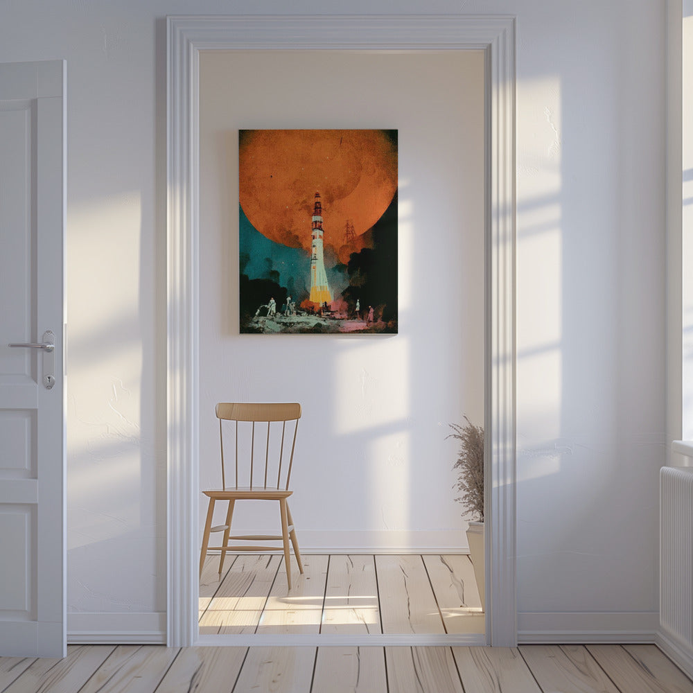 Maanlancering | Canvas