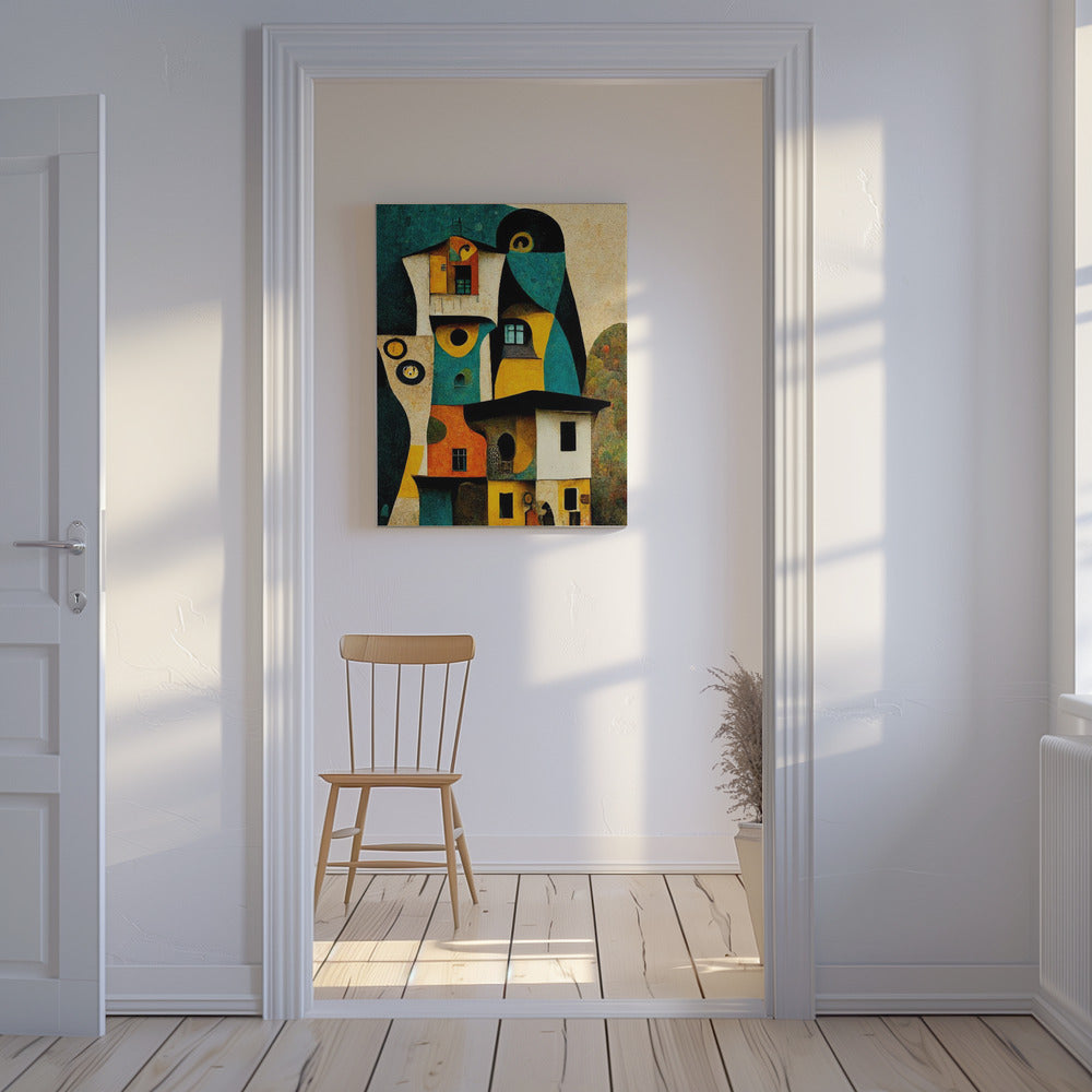 Grillige woningen | Canvas