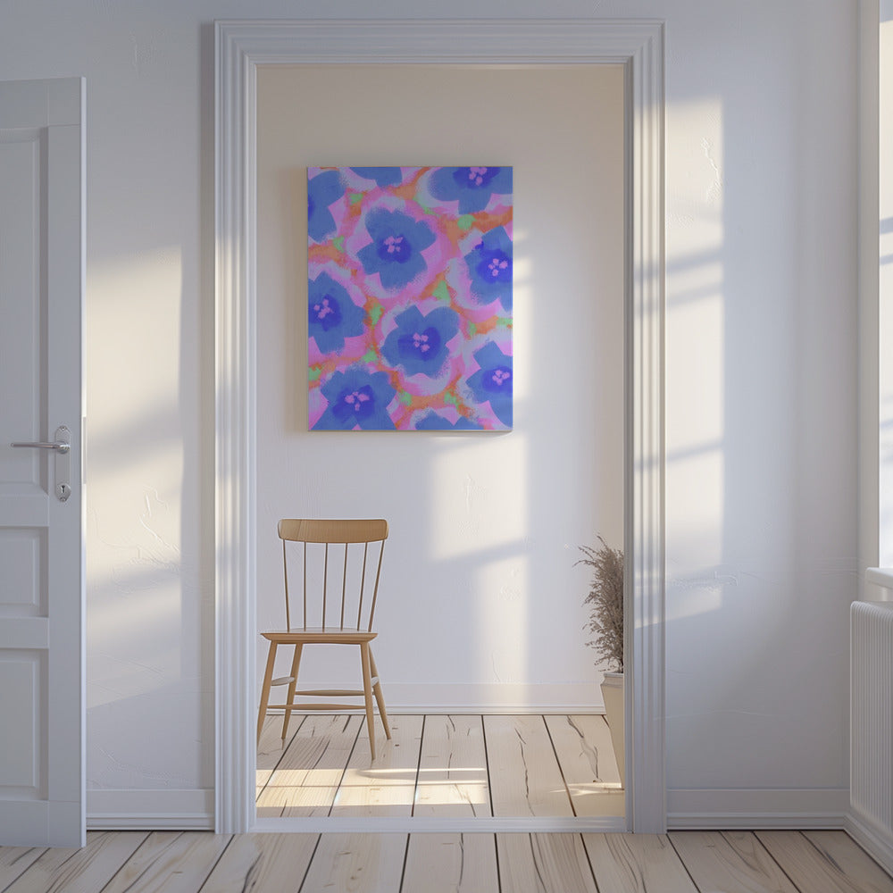 Levendige bloeiharmonie | Canvas
