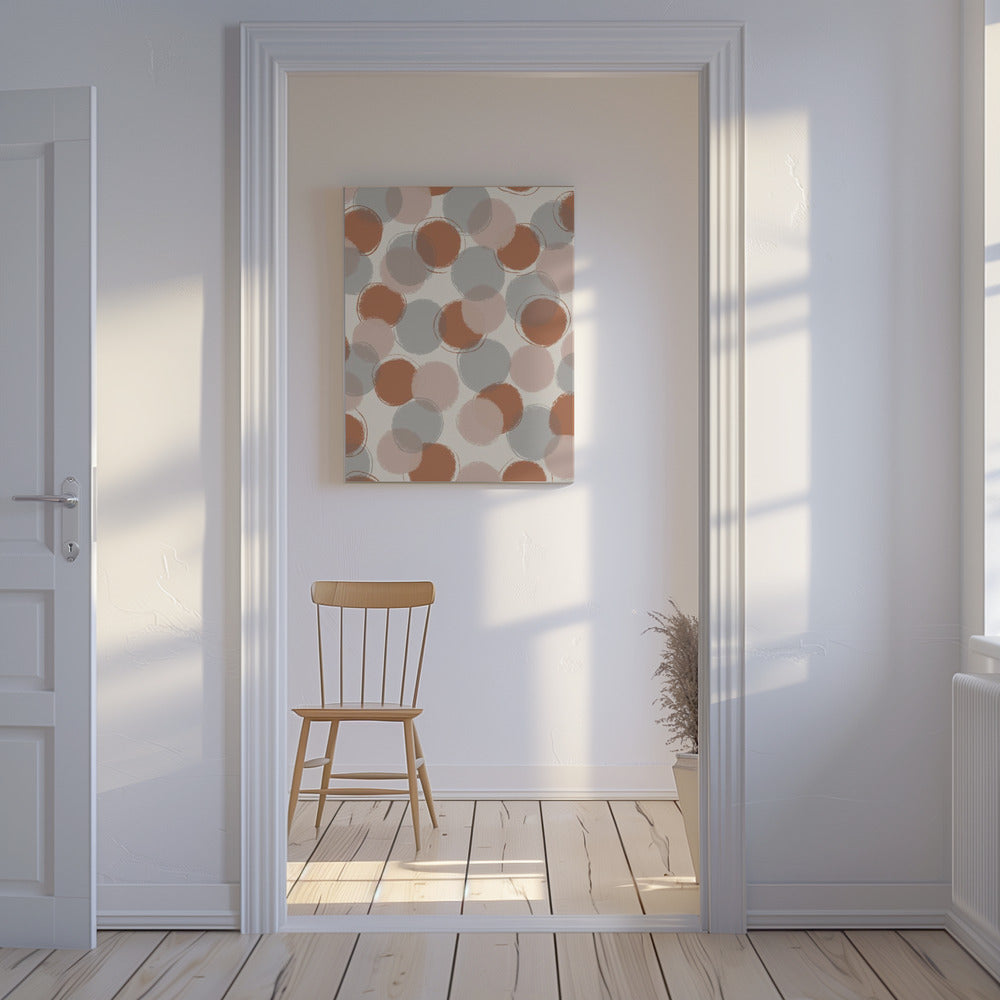 Muted Circle Dance | Canvas