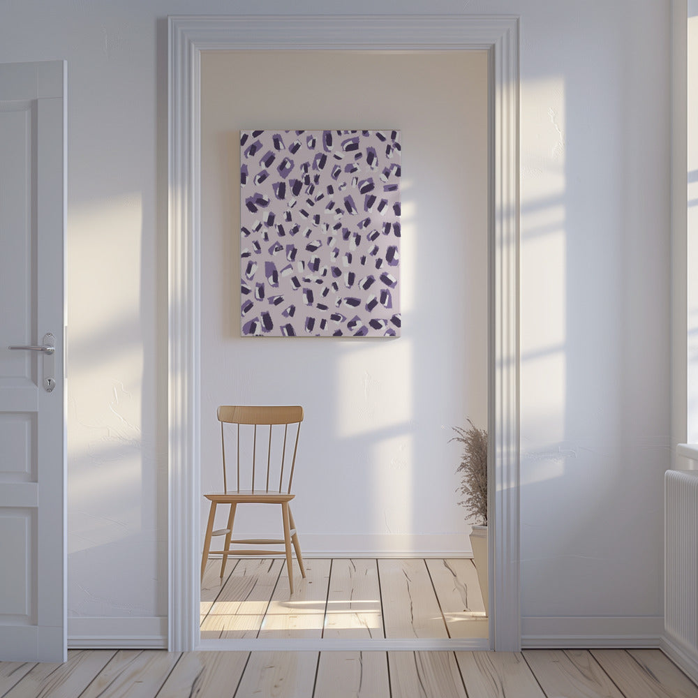 Violette confetti | Canvas