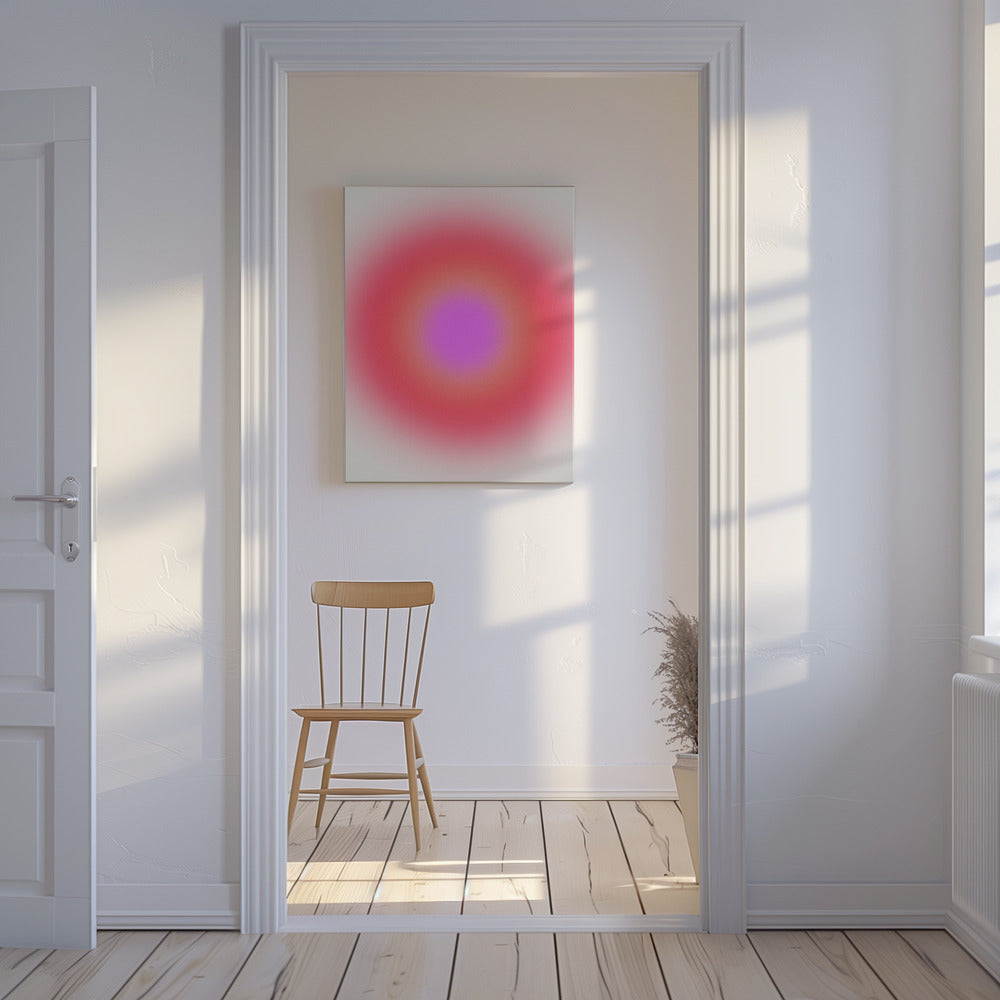 Stralende Gloeiende Bol | Canvas