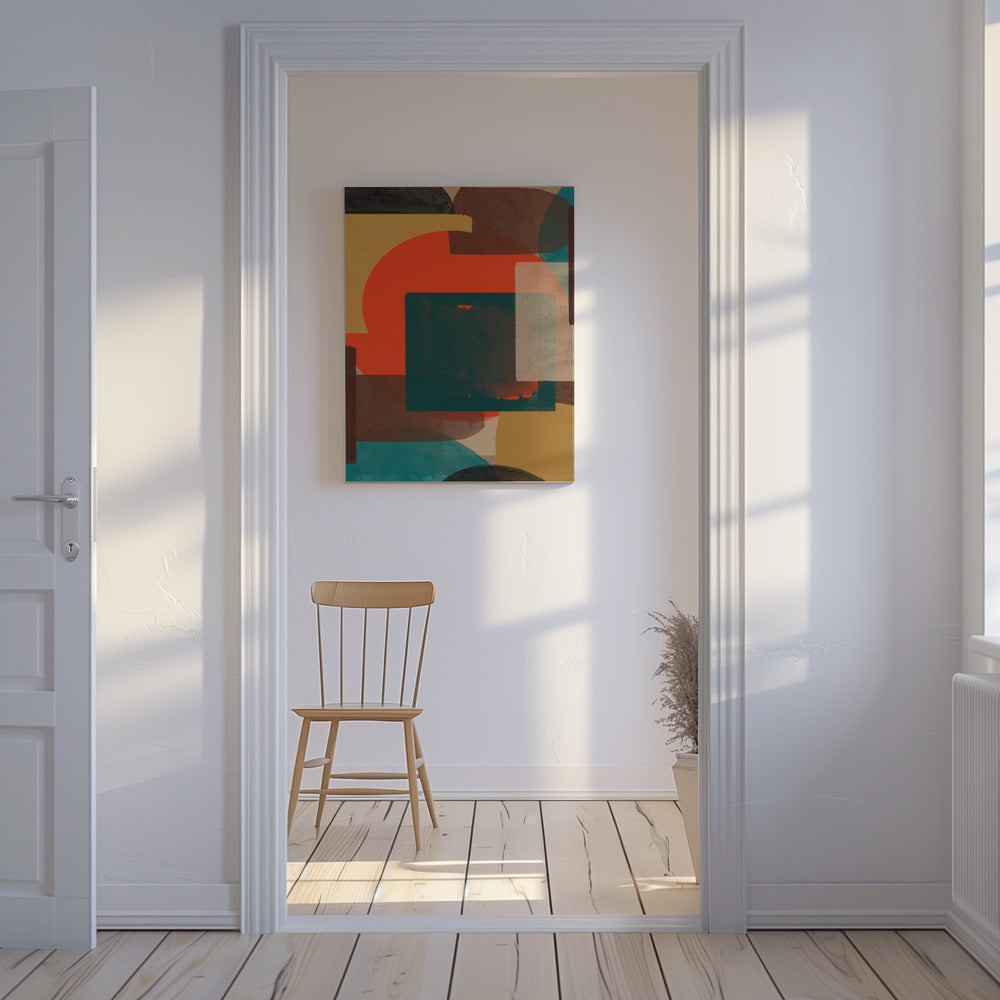 Vormen in harmonie | Canvas