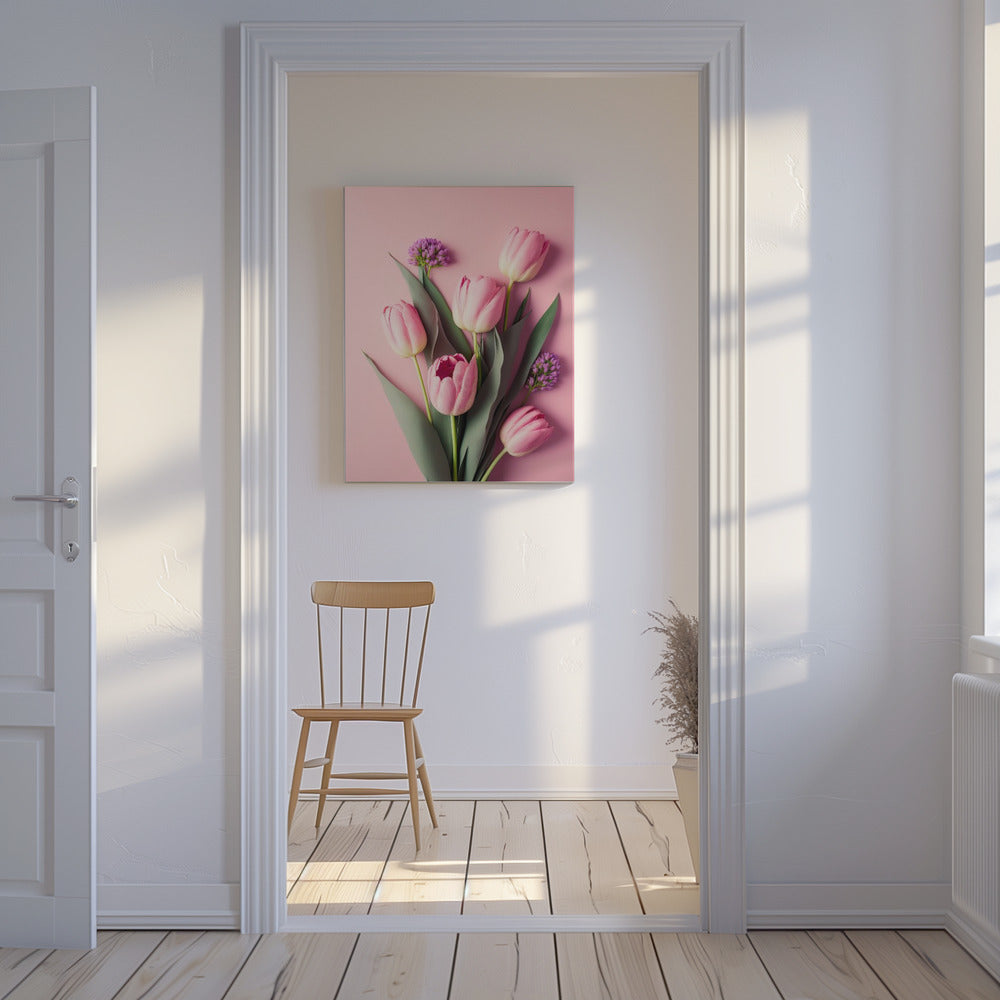 Tulp Droomlandschap | Canvas