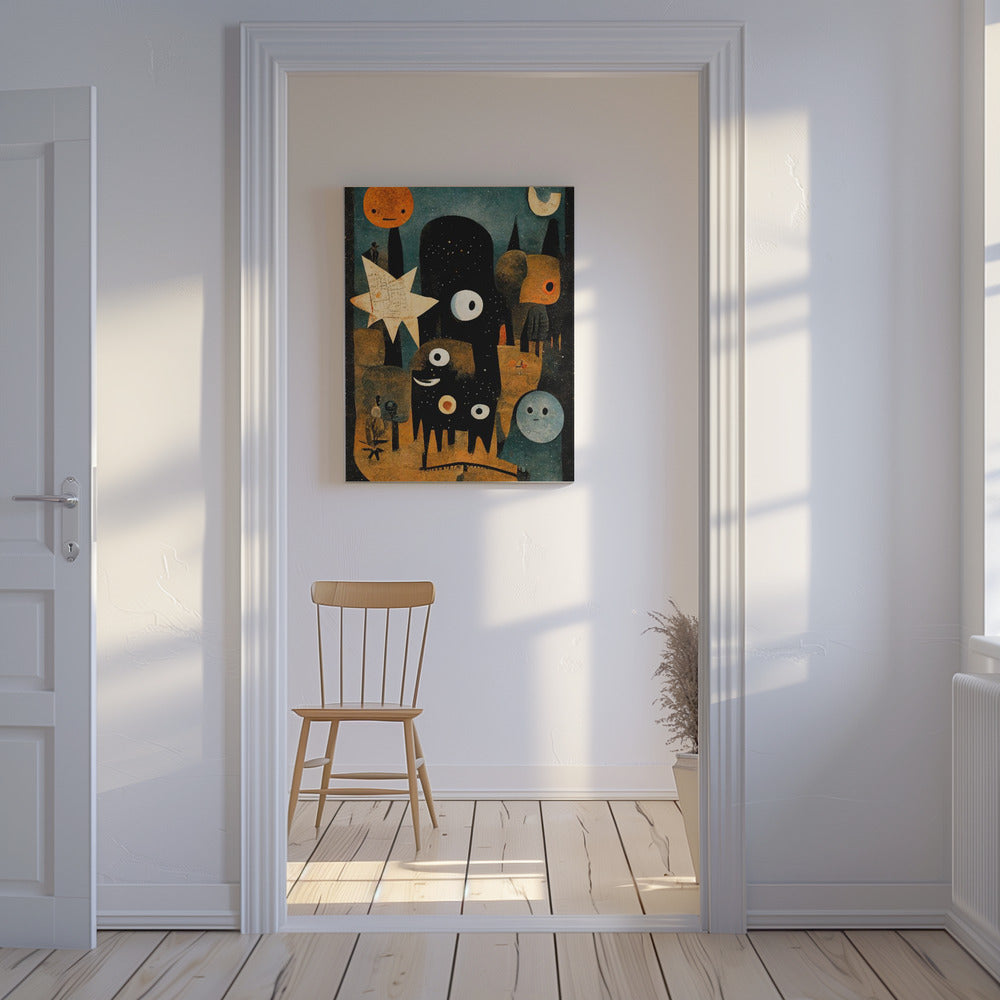 Hemelse wezens | Canvas