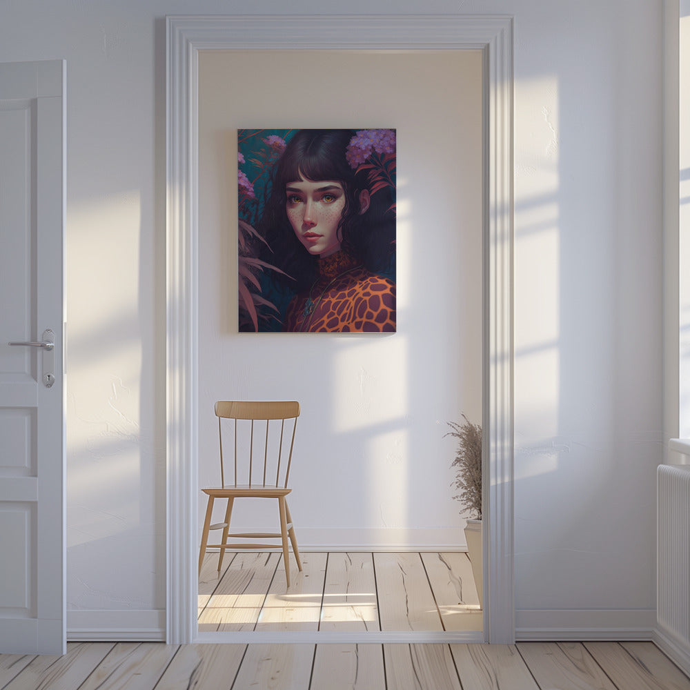 Mystieke Bloei Blik | Canvas
