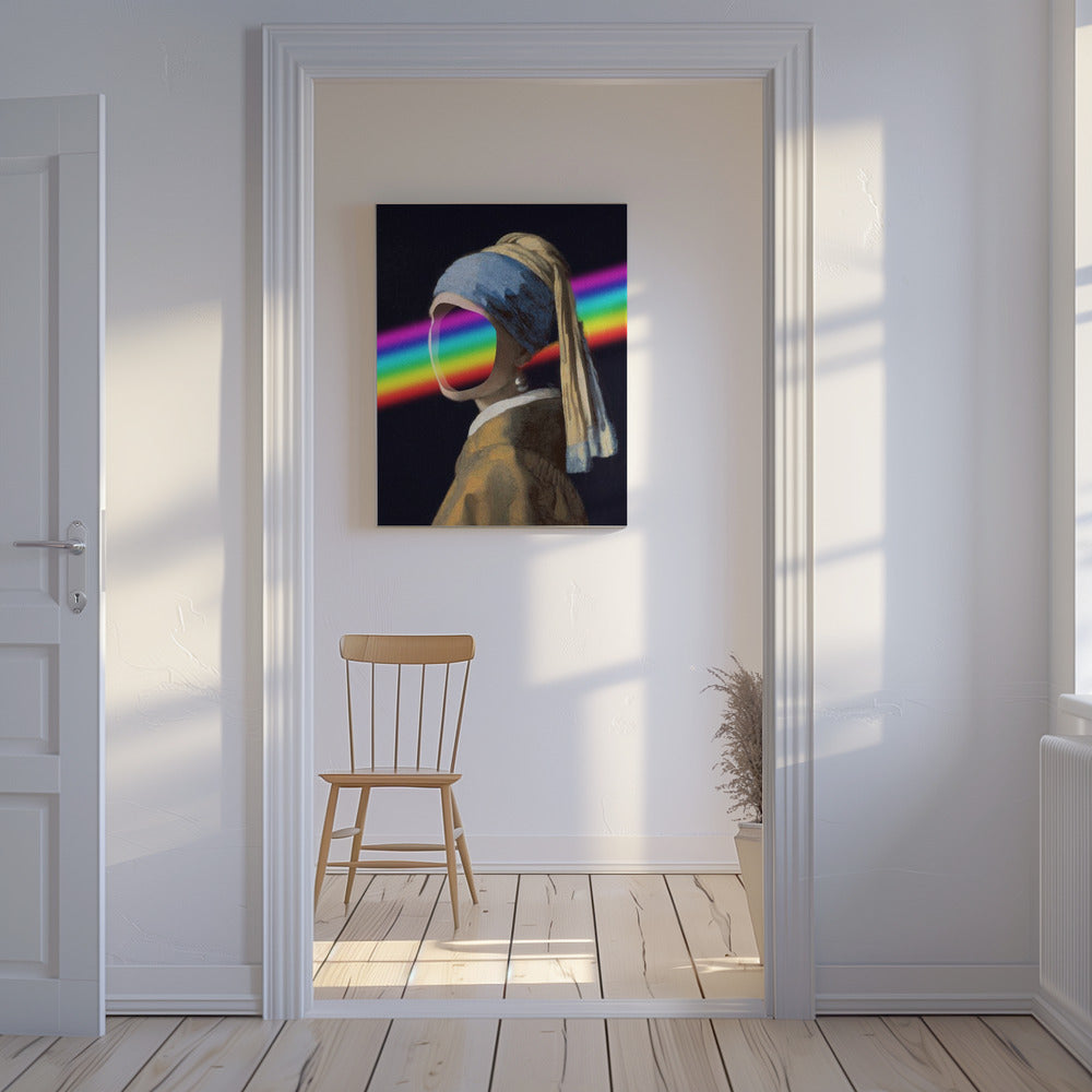 Regenboogportret | Canvas