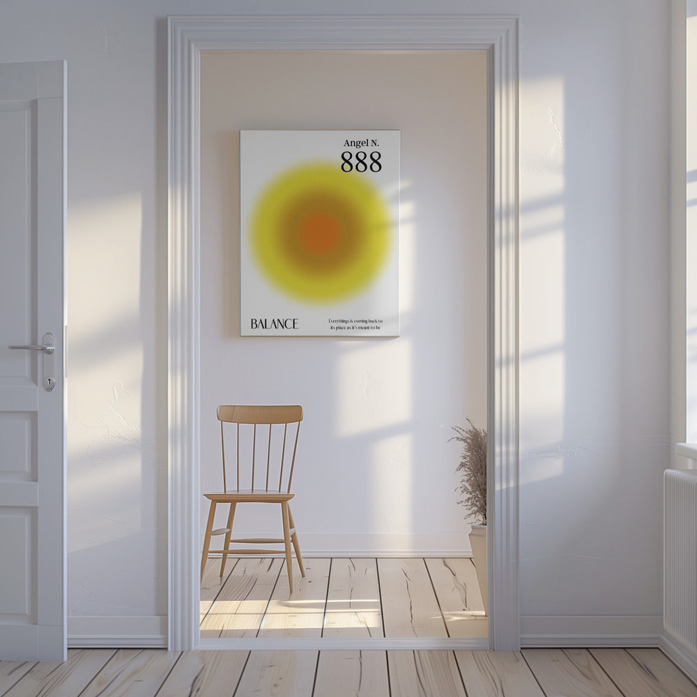 Engel nummer 888 | Canvas