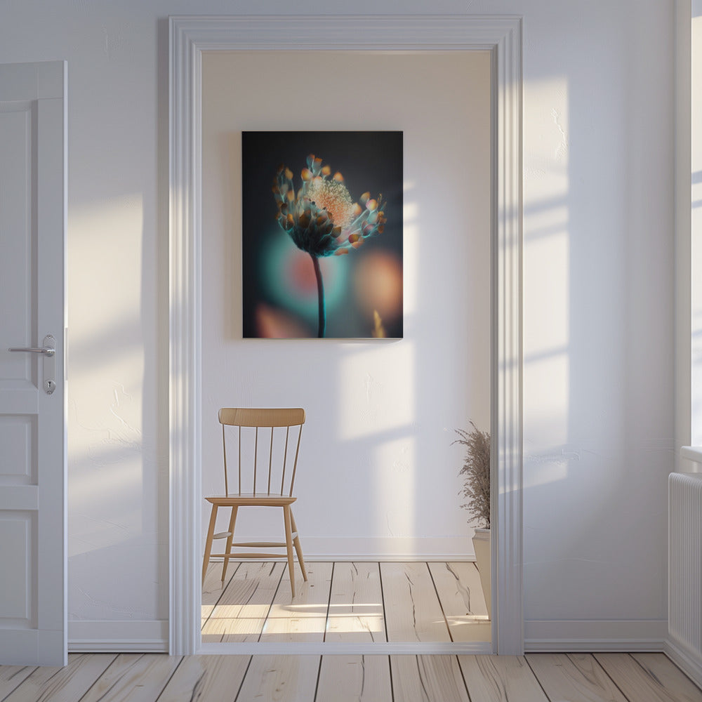 Stralend Bloeiend | Canvas