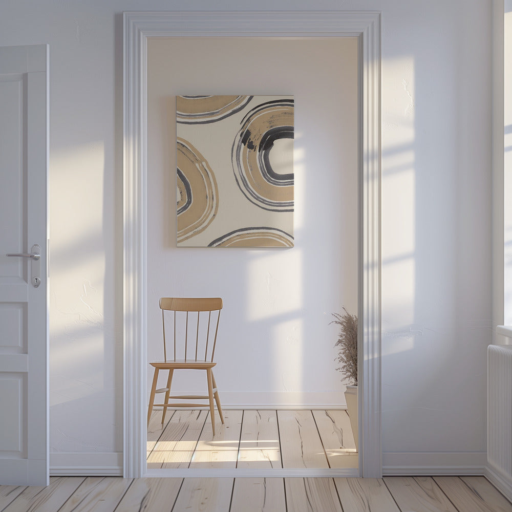 Abstracte cirkels | Canvas