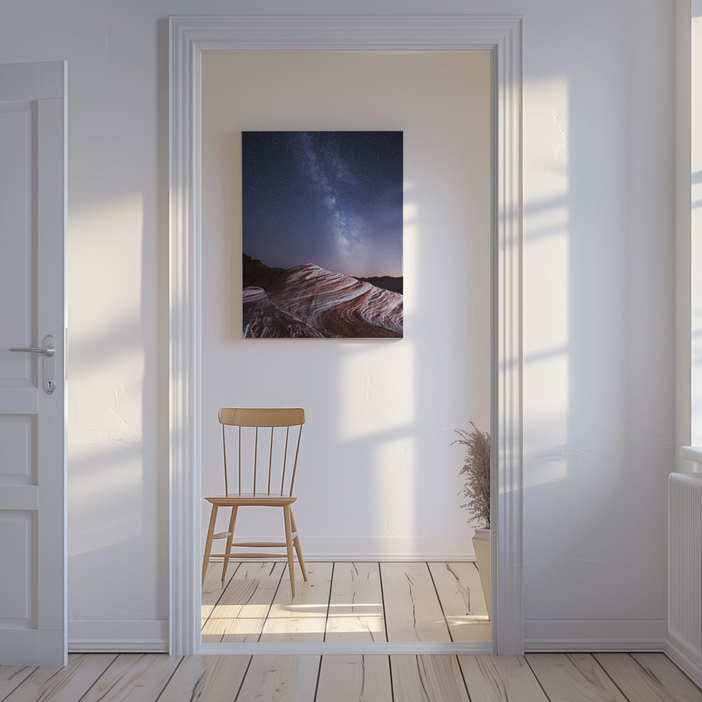 Nachtlijnen | Canvas