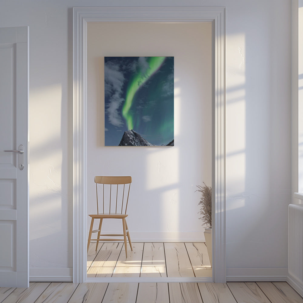 Green Eruption | Canvas