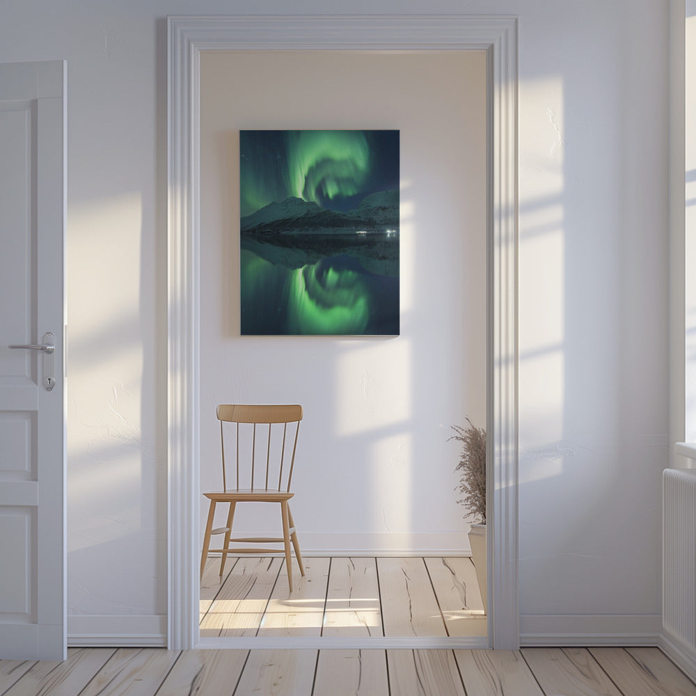 Reflecting Fairy vertical | Canvas