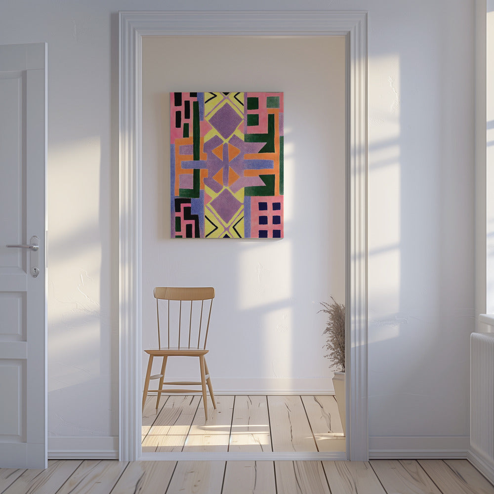 Levendige geometrie | Canvas