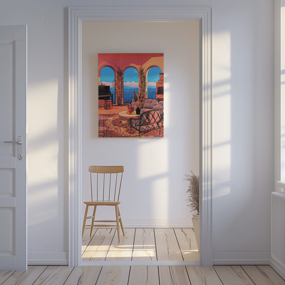 Piano Terrace | Canvas