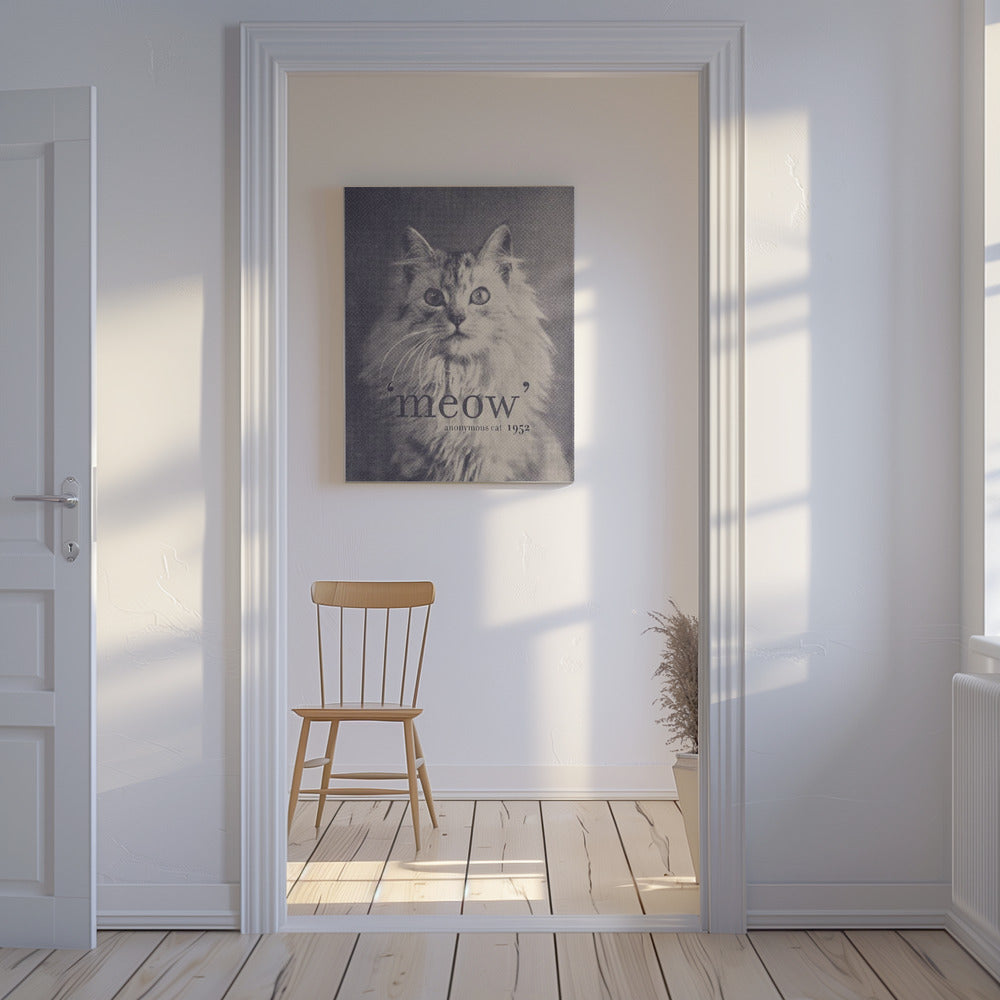 Beroemde Citaat Kat | Canvas