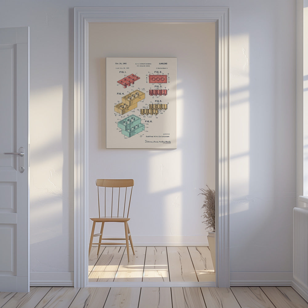 Lego Kleuren | Canvas