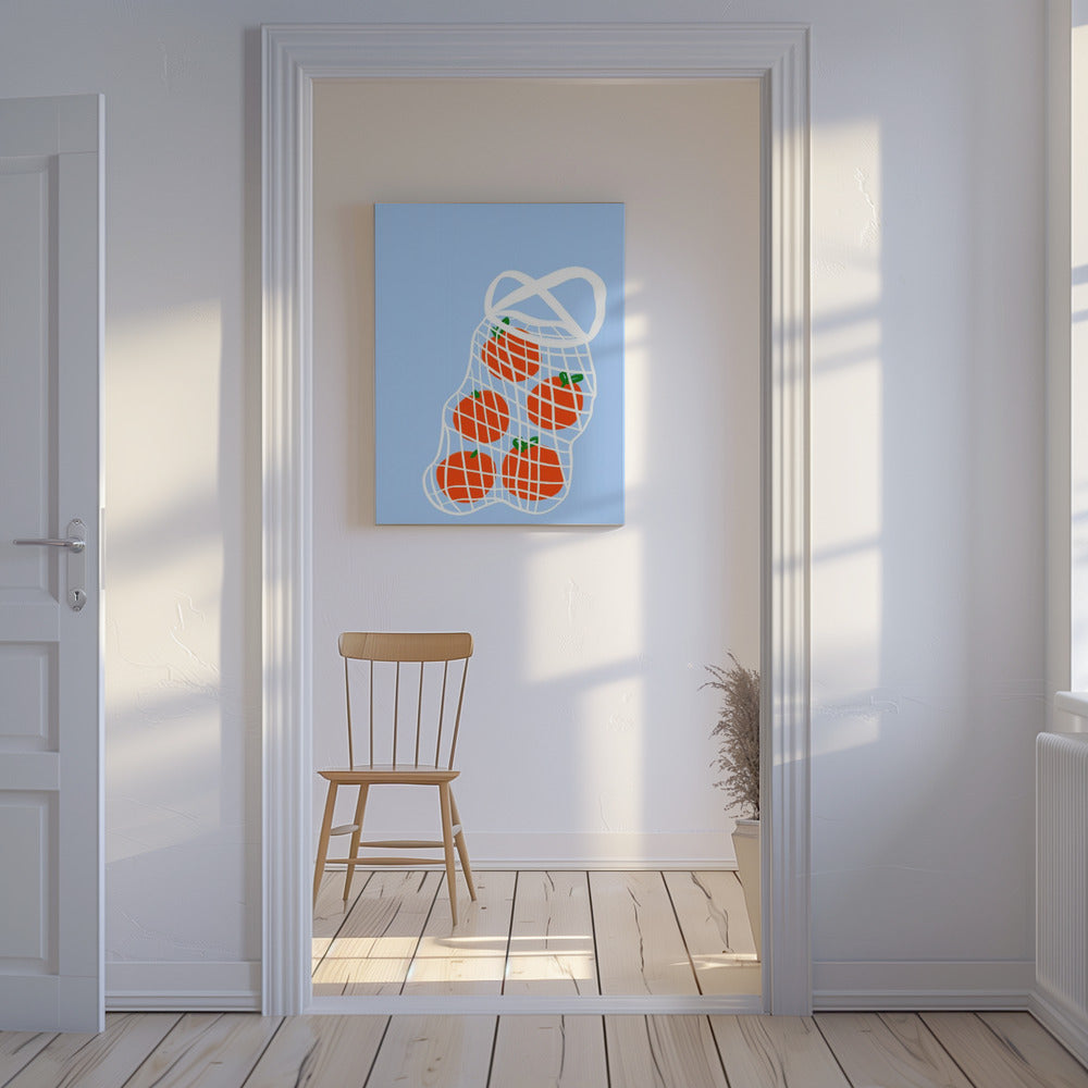 Tomaten in gaas | Canvas