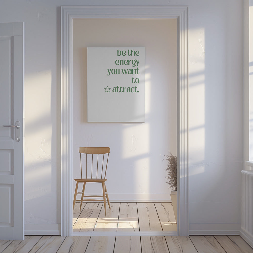 Alleen positieve vibes | Canvas